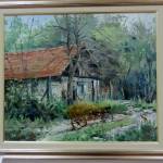 14. IVAN ČUKELJ, „Hiža u šumi“,
ulje na platnu, 60x50.