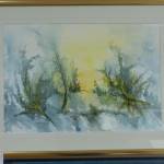 49. FRANCISKA PONGRAC, „Zalazak“, akvarel, 55x35, 2015.