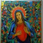 52. JOSIP PONGRAC-ROCHUS, akad.slikar,
„Gospa od anđela“, 84x106.