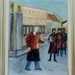 7. GABRIJELA BINDER, „Zrinska garda“, ulje na platnu, 50x70, 2014.